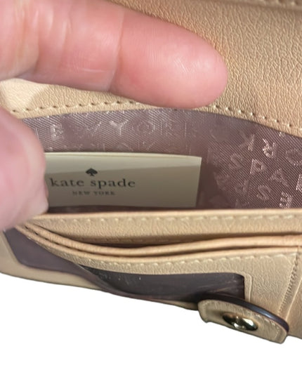 Kate Spade leather colorful Striped wallet