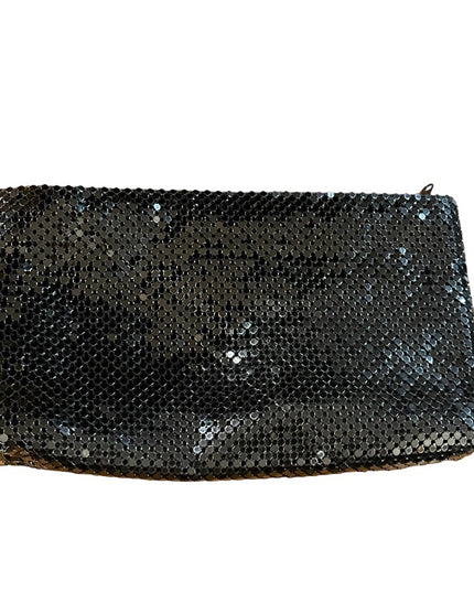 Lot of Vintage clutches Suede Whiting & Davis velvet chain mail
