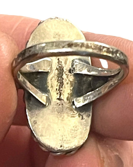 Vintage sterling silver 925 Turquoise Southwesteen Navajo ring