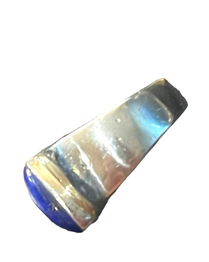 Vintage sterling silver 925 Lapis Turquoise Fancy ring DT Southwestern