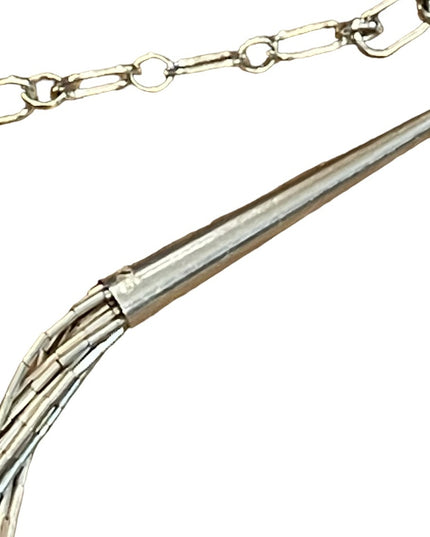 Carolyn Pollack Relios Liquid Sterling Silver 10 Strand Necklace & Earrings Set