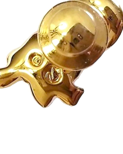 Retired Gold plt Swarovski Genuine (swan) Mardi gras Carnival pin tie tac