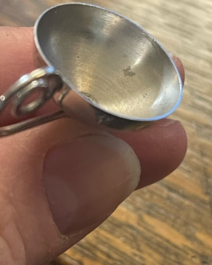 Vintage wells sterling silver perfume funnel Rare collectible!