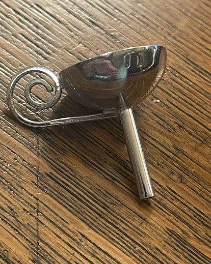 Vintage wells sterling silver perfume funnel Rare collectible!