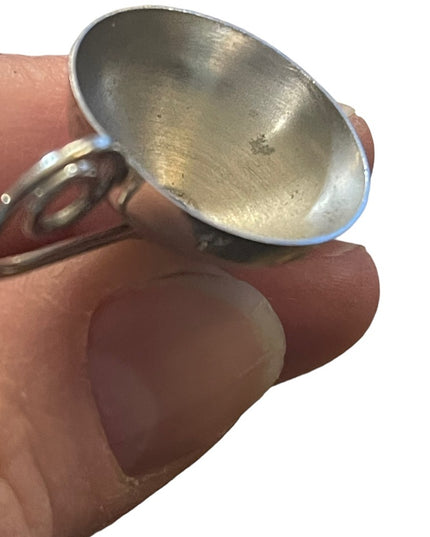 Vintage wells sterling silver perfume funnel Rare collectible!