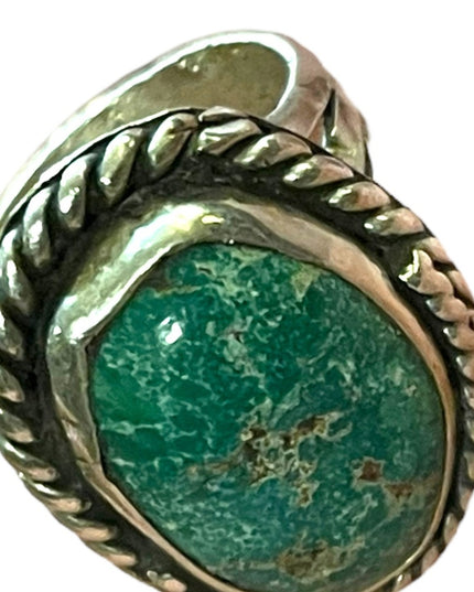 Vintage Native American Navajo sterling silver 925 turquois ring