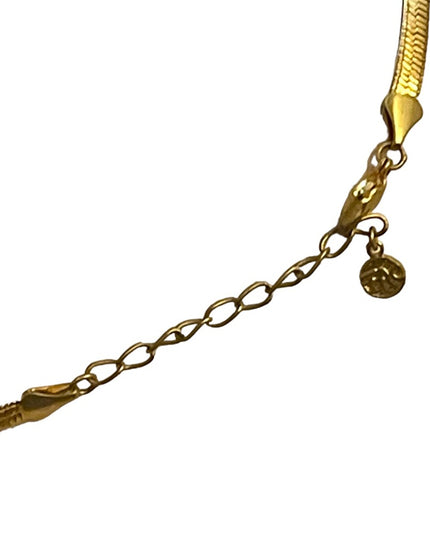 Vintage FAC Fifth Ave Collection hold finish crystal fancy necklace