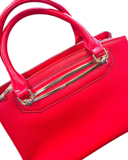 Jeanne Lottie Nautical Red gold hardware purse handbag