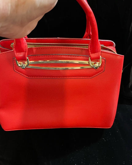 Jeanne Lottie Nautical Red gold hardware purse handbag