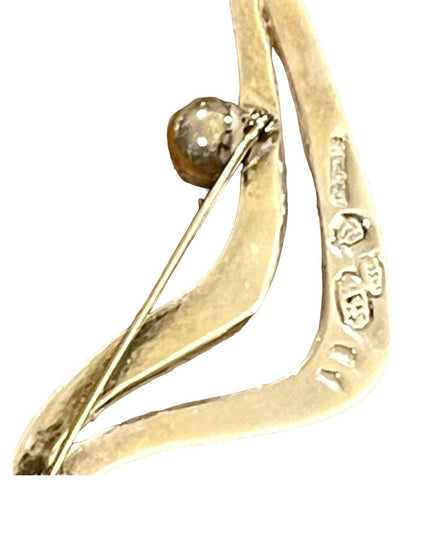 Sigi Pineda Modernist Sterling Silver & Pearl Brooch Renown
Tasco/Taxco Mexico