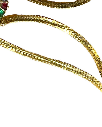 Lovely gold plate sterling silver 925 Sim stones PK fancy bracelet