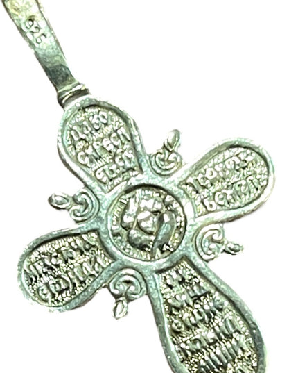 Sterling silver Crucix Catholic? Religious necklace pendant 925