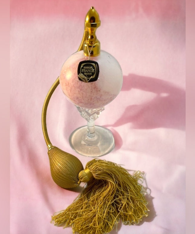 Marcel Franck Paris crystal perfume atomizer VTG
