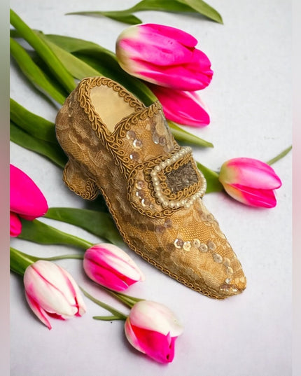 Wayne Kleski Katherines collection Retired embellished Victorian shoe