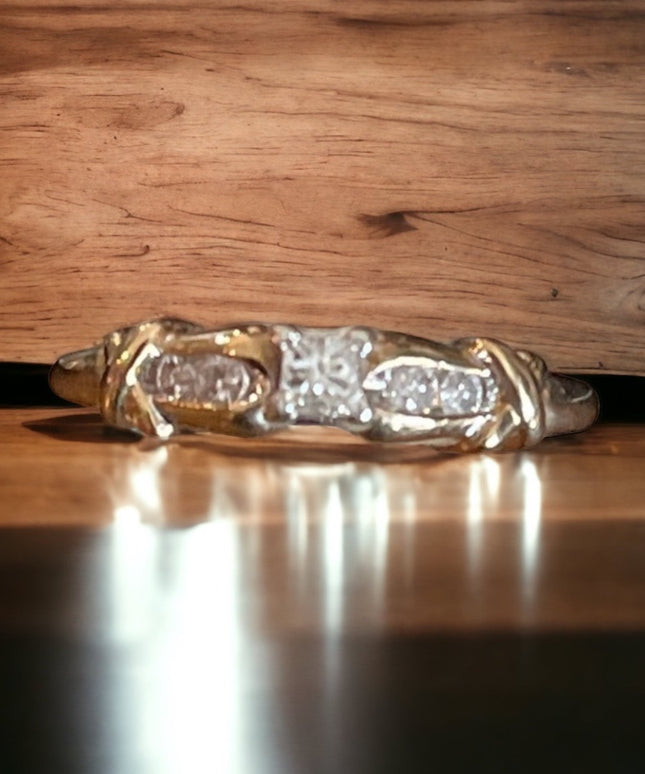 14k Diamond Engagement ring APPRAISAL