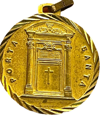 Anno Santo 1975 Religious coin Vintage Medal Porta Santa 1975 Pope Paul VI
