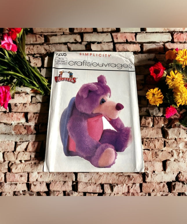 Firffels Bertle bear Simplicity Sewing pattern VTG