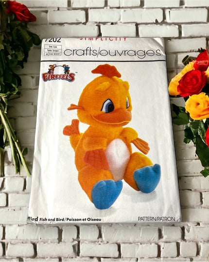 Firffels Bird Sewing pattern VTG 7202 Simplicity
