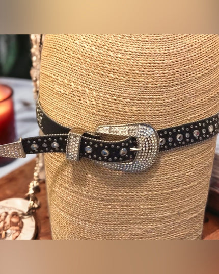 Swarovski Crystal leather rhinestone Belt Beauty!