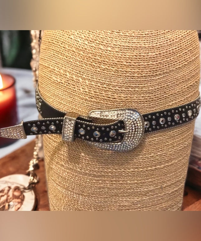 Swarovski Crystal leather rhinestone Belt Beauty!