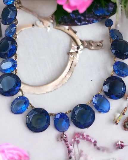 Vintage 1950s Juliana style crystal necklace
