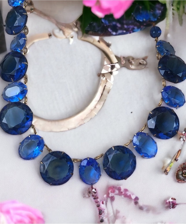 Vintage 1950s Juliana style crystal necklace