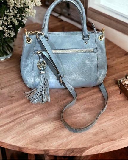 Blue MK Michael Kors Shoulder bag Clean silver hardware
