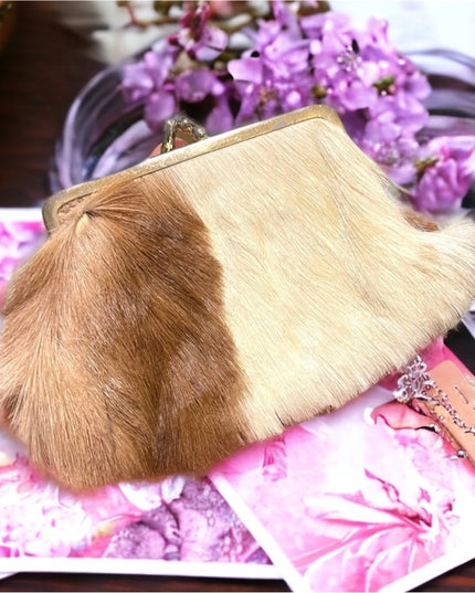 Vintage 1950s Horse hair coin purse