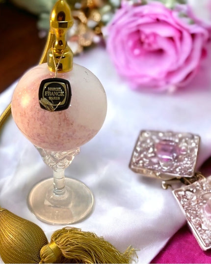 Marcel Franck Paris crystal perfume atomizer VTG