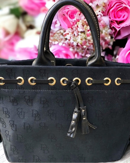 Dooney Bourke Vintage Hobo Black Purse