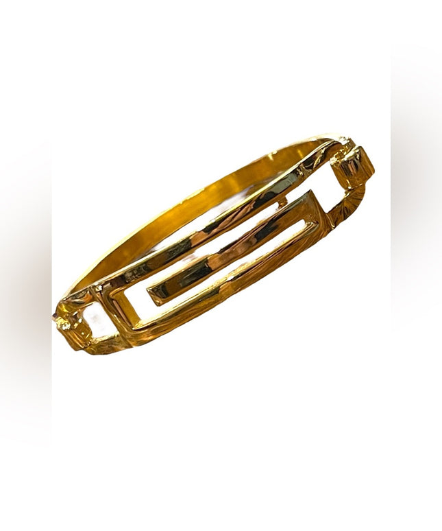 Lovely gold finish GIVENCHY Authentic fancy bracelet