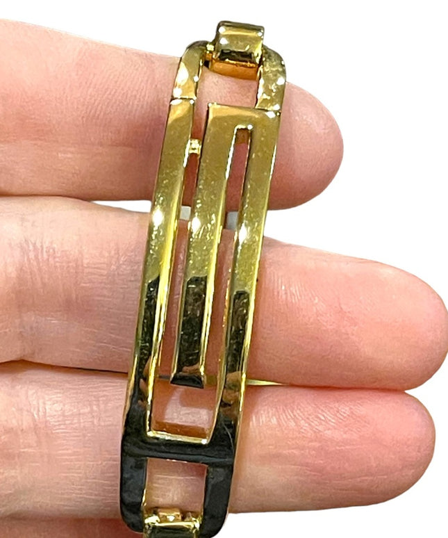 Lovely gold finish GIVENCHY Authentic fancy bracelet
