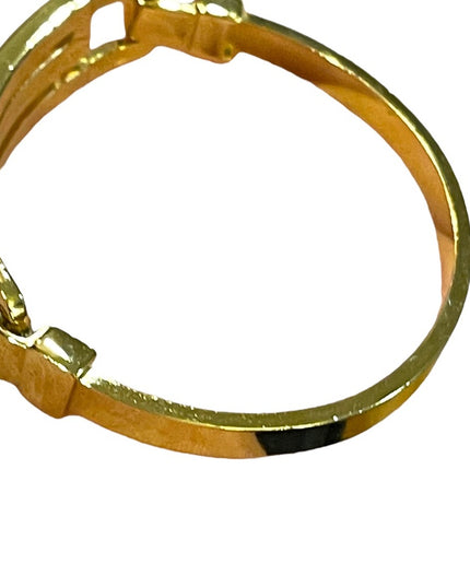 Lovely gold finish GIVENCHY Authentic fancy bracelet