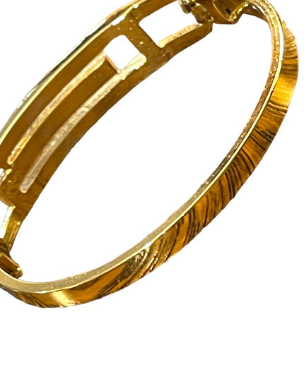 Lovely gold finish GIVENCHY Authentic fancy bracelet