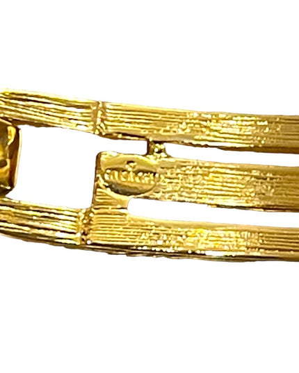 Lovely gold finish GIVENCHY Authentic fancy bracelet