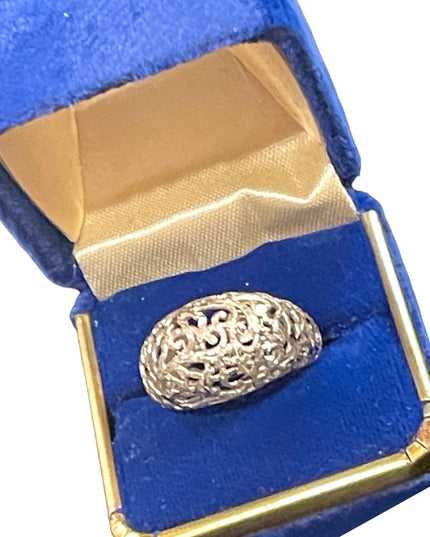 ROMA 1947 NIB Sterling silver 925 Domed ring