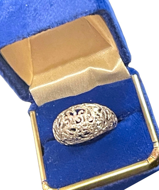ROMA 1947 NIB Sterling silver 925 Domed ring