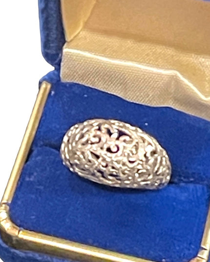 ROMA 1947 NIB Sterling silver 925 Domed ring