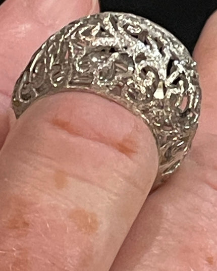 ROMA 1947 NIB Sterling silver 925 Domed ring