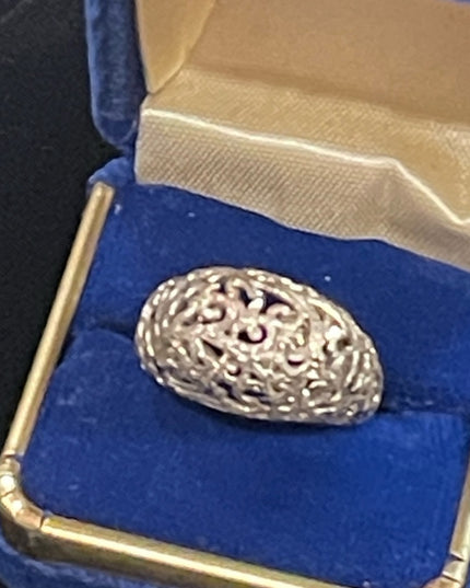ROMA 1947 NIB Sterling silver 925 Domed ring