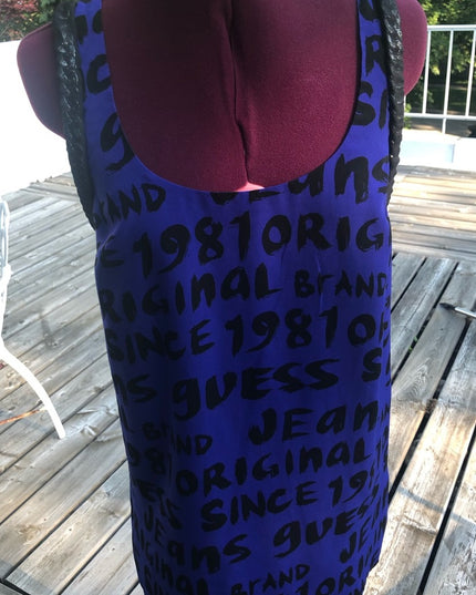 Guess Los Angeles Blue printed shell