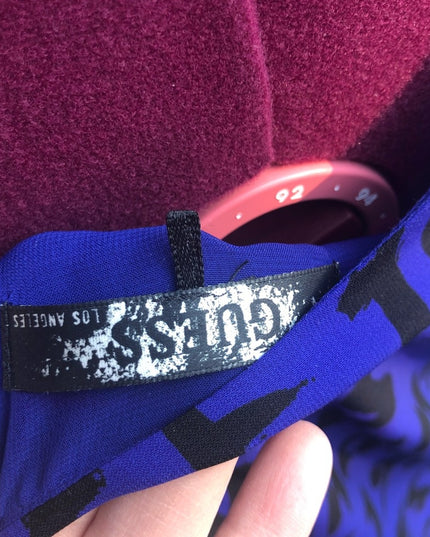 Guess Los Angeles Blue printed shell