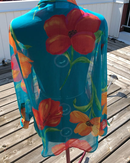 - Vintage Liz Claiborne Lizsport Sheer blouse cover