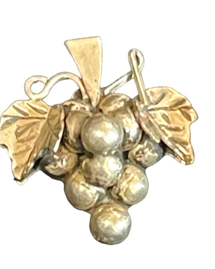 Vintsge sterling silver Taxco Grapes brooch 925 brooch