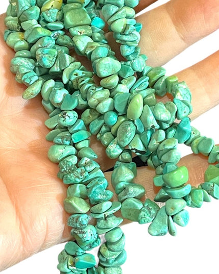 Vintage southwestern Turquoise chip high quality necklace