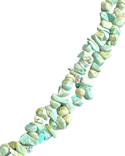 Vintage southwestern Turquoise chip high quality necklace