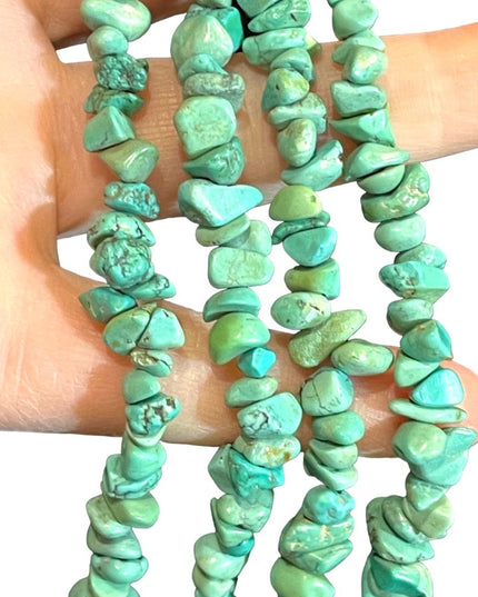Vintage southwestern Turquoise chip high quality necklace