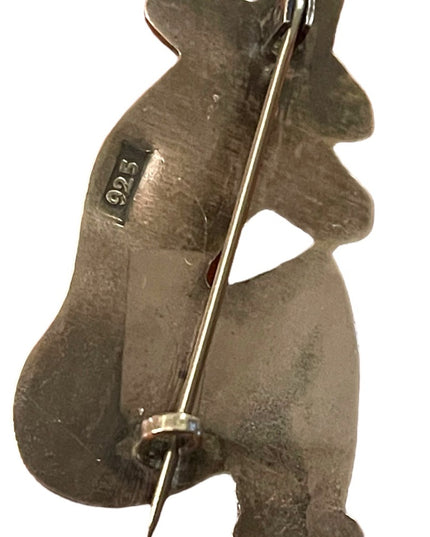 Hector Aguilar Mexico Sterling Silver (.925) Siesta Man w/Sombrero Brooch