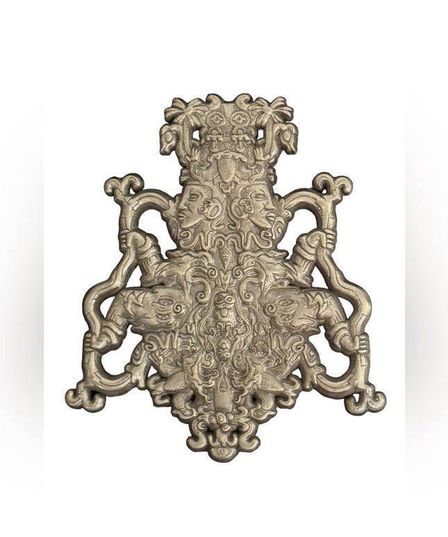 Illuminate hand made limited edition 5/100 transend Illusion Brooch pin pewter