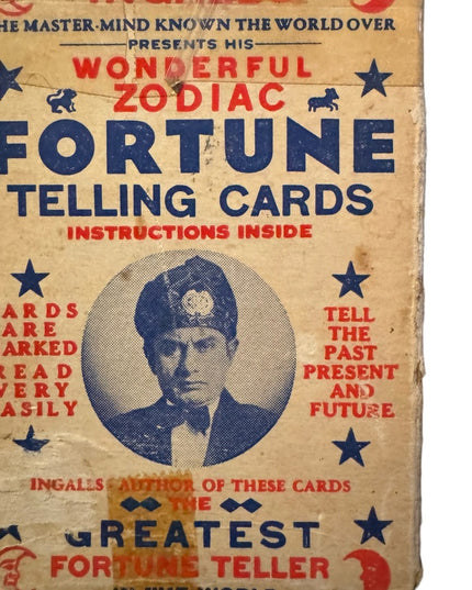 1930s Ingalls Wonderful Zodiac Fortune telling cards Orig Deck Complete oracle